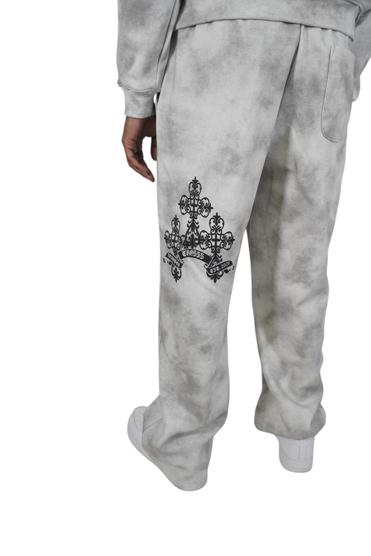 Crosss Dirty Sprite Wide-Legged Sweatpants