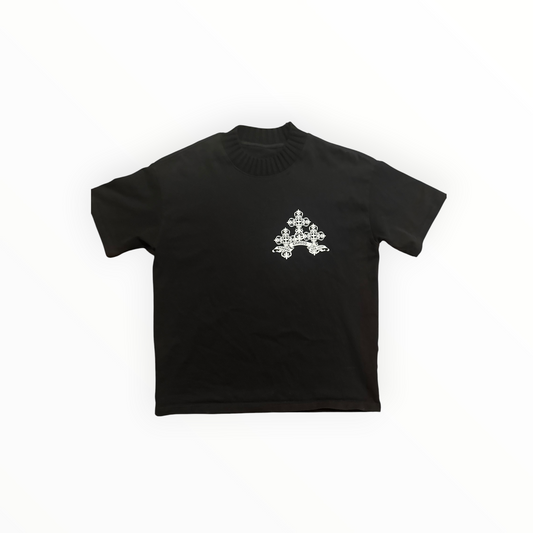 Crosss Knitted Round Neck Tee’s