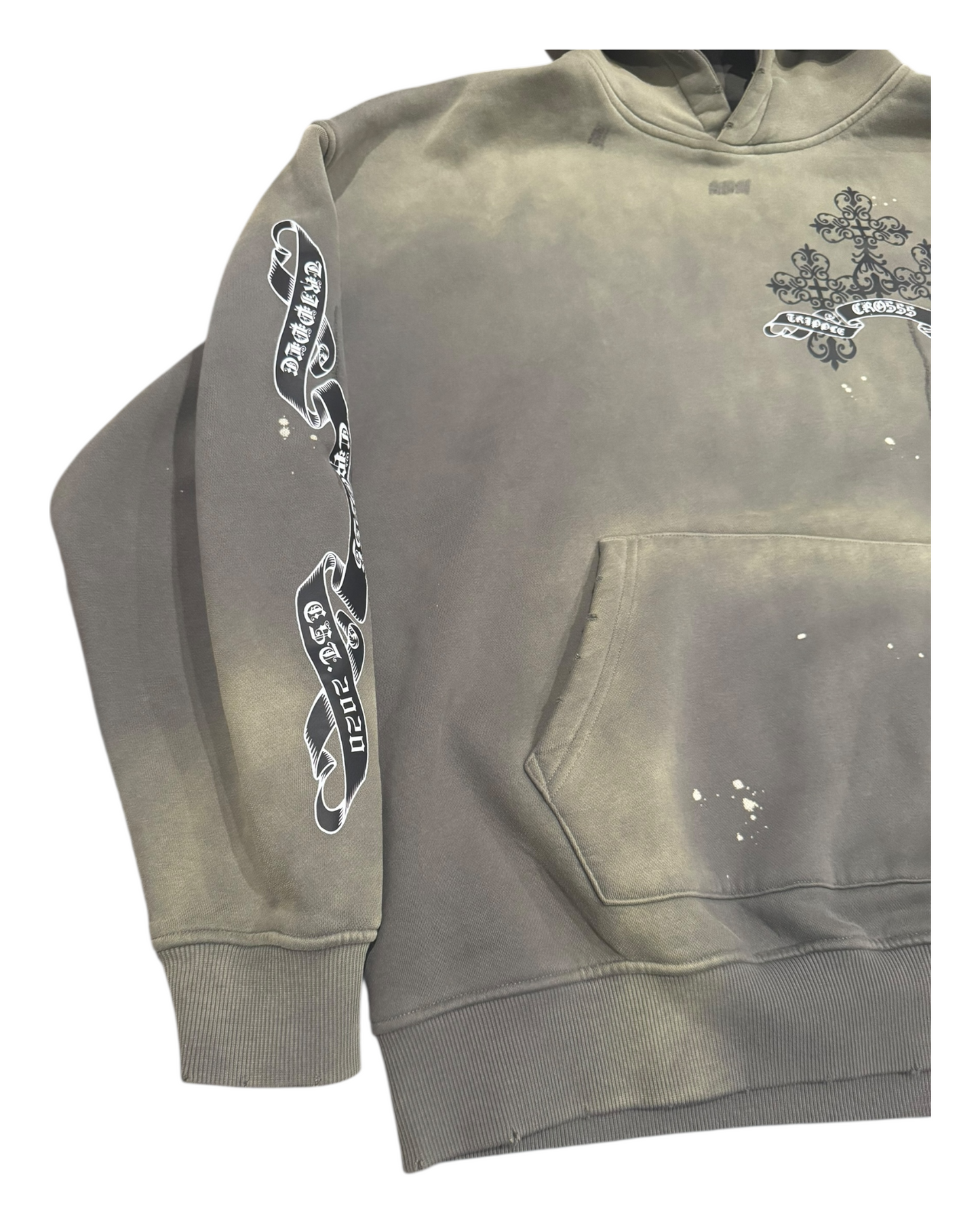 Crosss Ribbon Hoodies