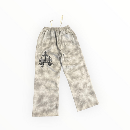 Crosss Dirty Sprite Wide-Legged Sweatpants