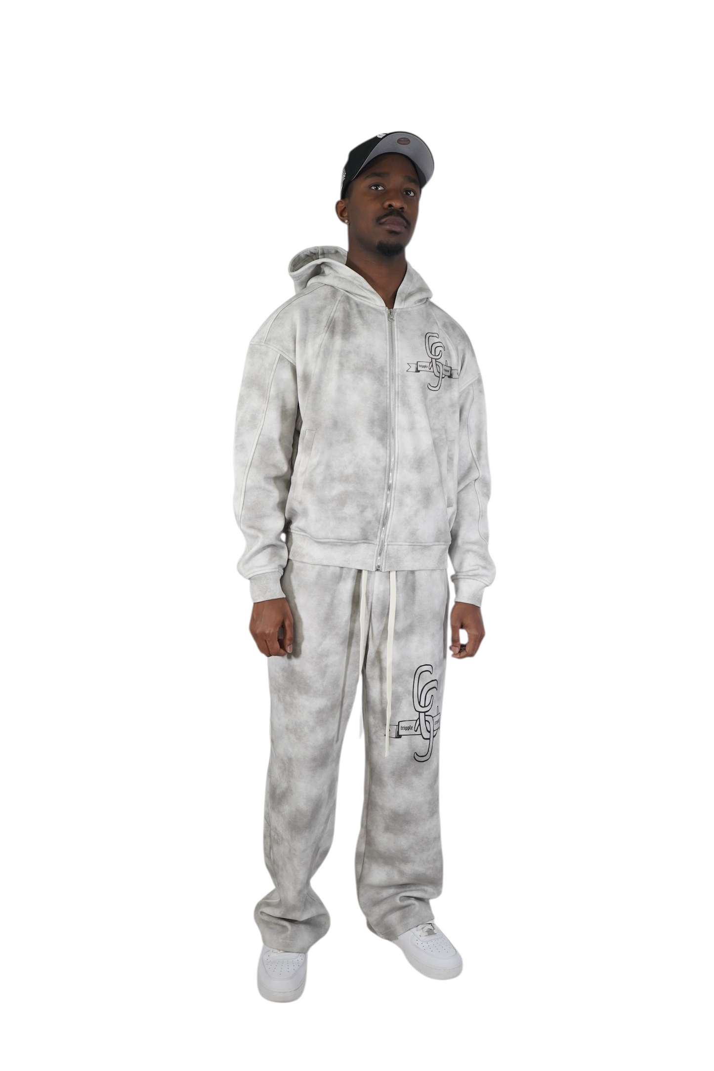 Crosss Dirty Sprite Jump-Suit