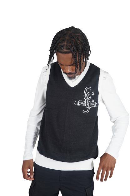 Knitted vest