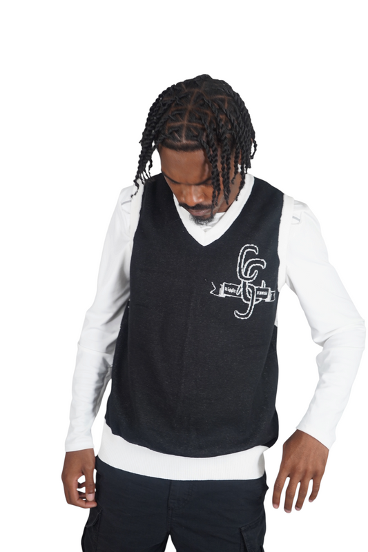 Knitted vest