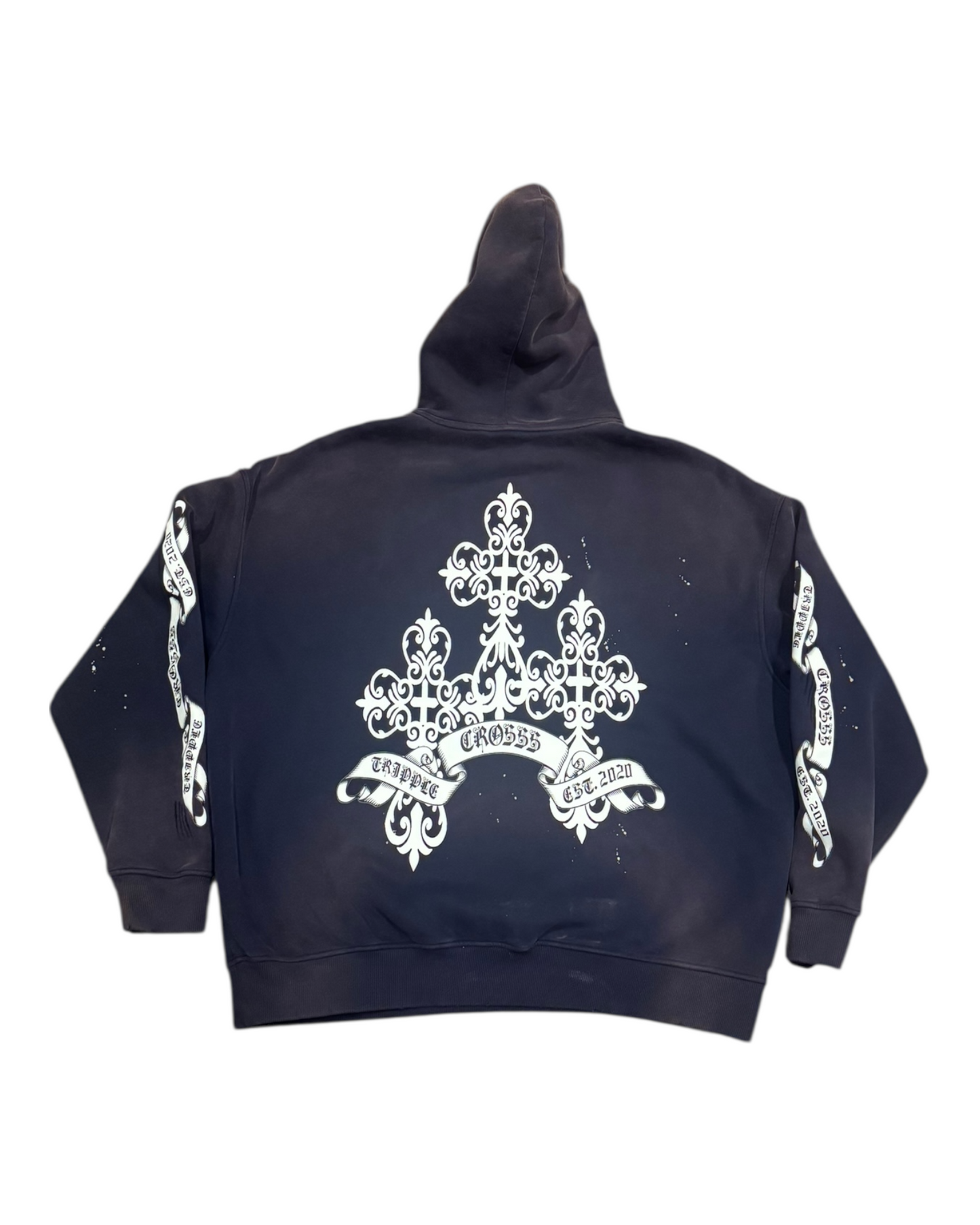 Crosss Ribbon Hoodies