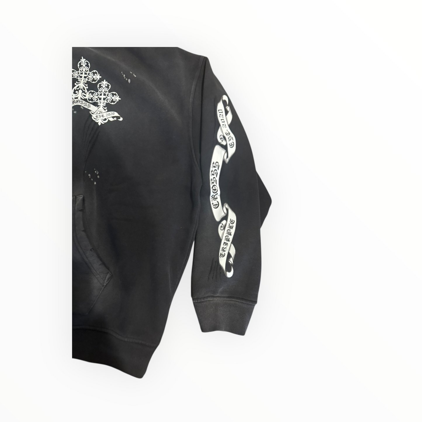 Crosss Ribbon Hoodies