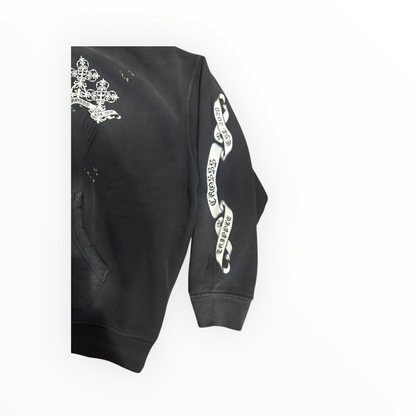 Crosss Ribbon Hoodies