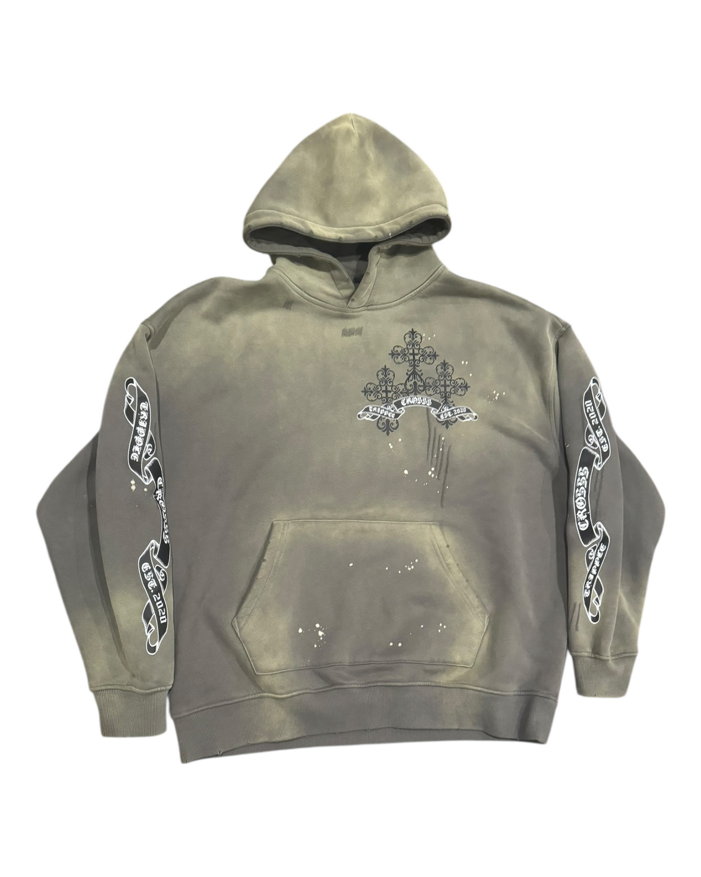 Crosss Ribbon Hoodies