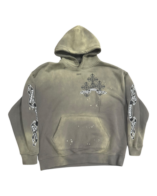 Crosss Ribbon Hoodies