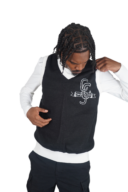 Knitted vest