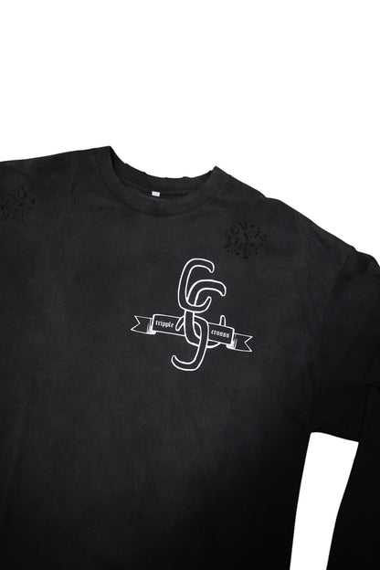 Double Layer Long Sleeve T-Shirt