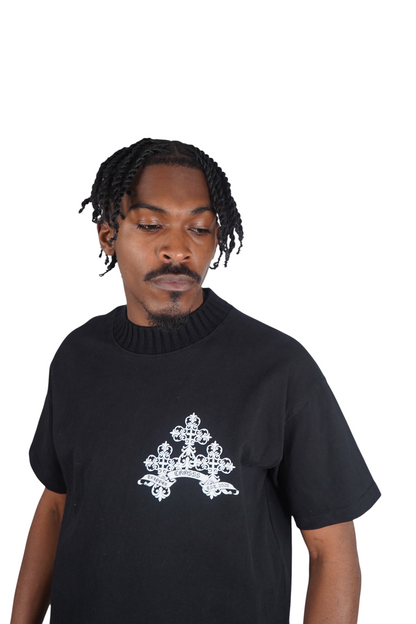 Crosss Knitted Round Neck Tee’s