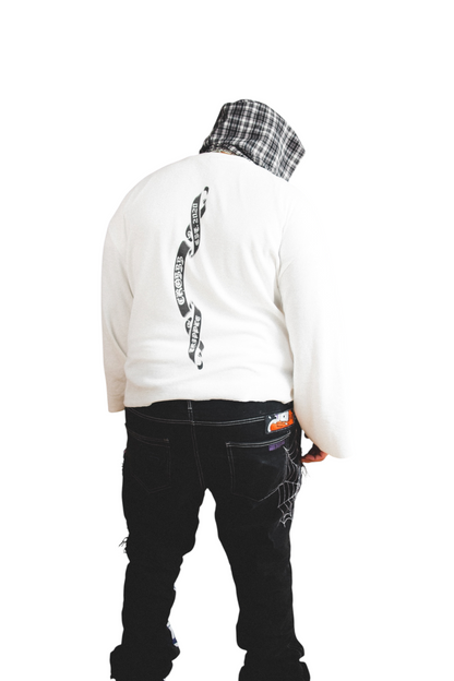 Waffle Knitted Long-Sleeve