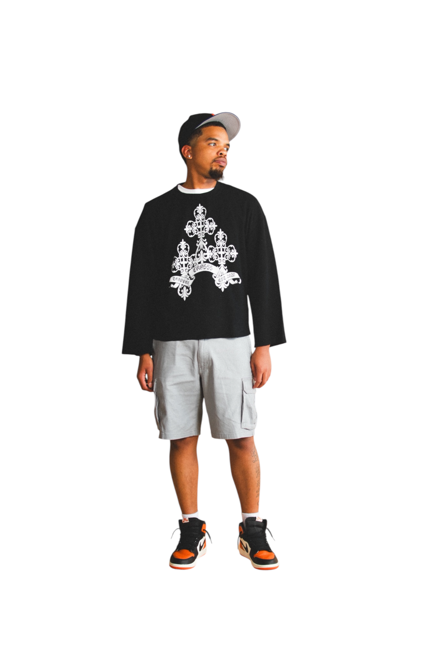 Waffle Knitted Long-Sleeve