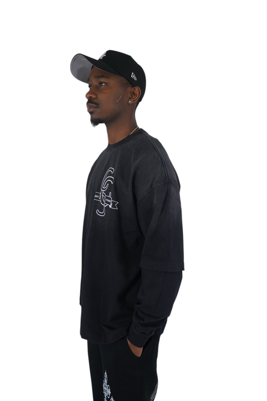 Double Layer Long Sleeve T-Shirt