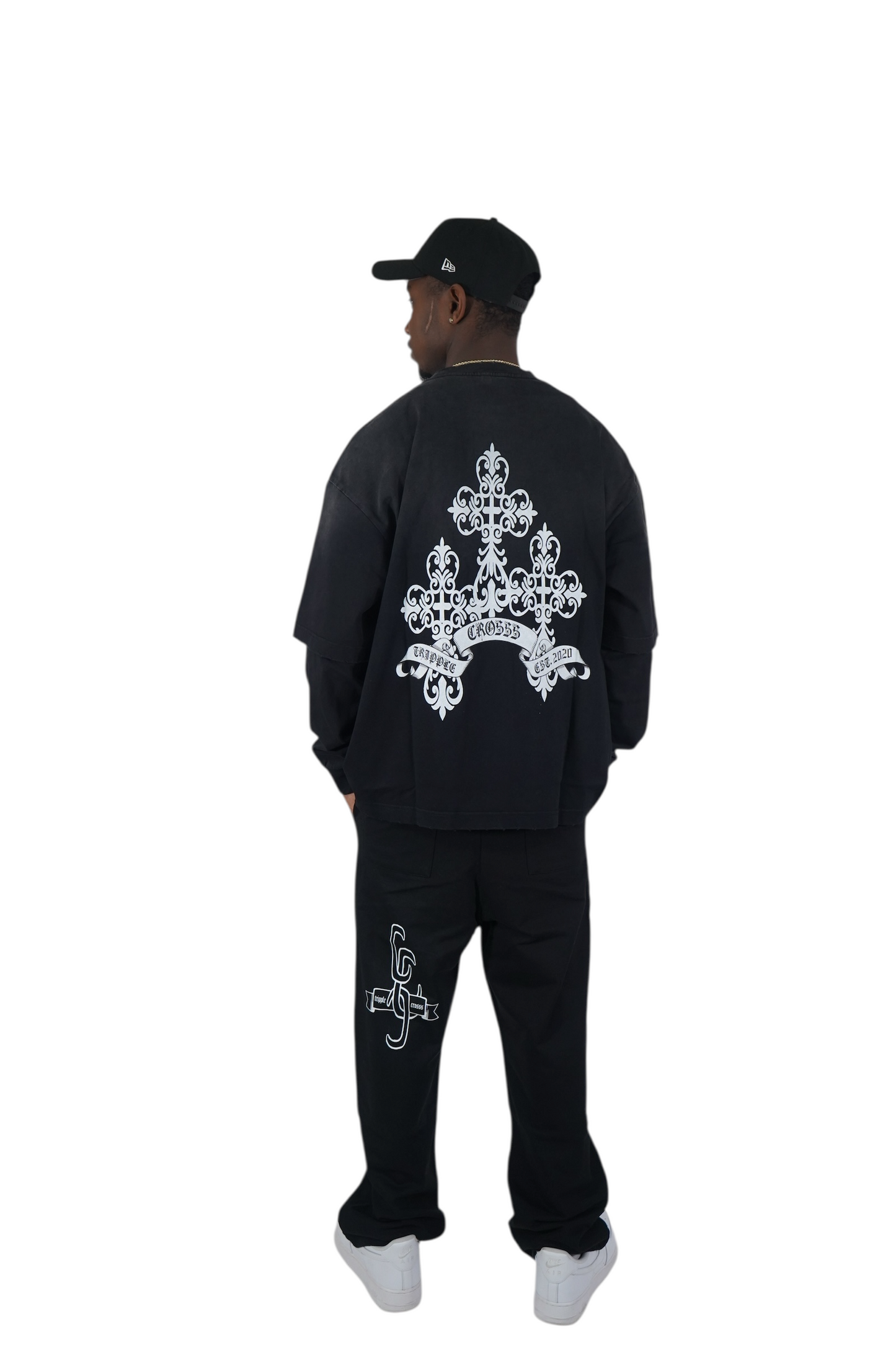 Double Layer Long Sleeve T-Shirt