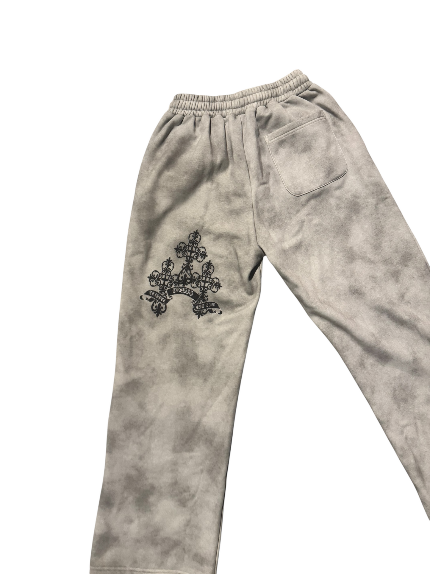 Crosss Dirty Sprite Wide-Legged Sweatpants